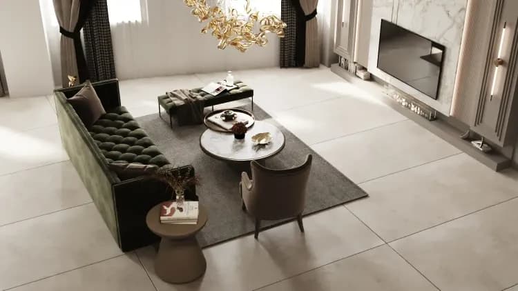 Modern style reception hall.webp